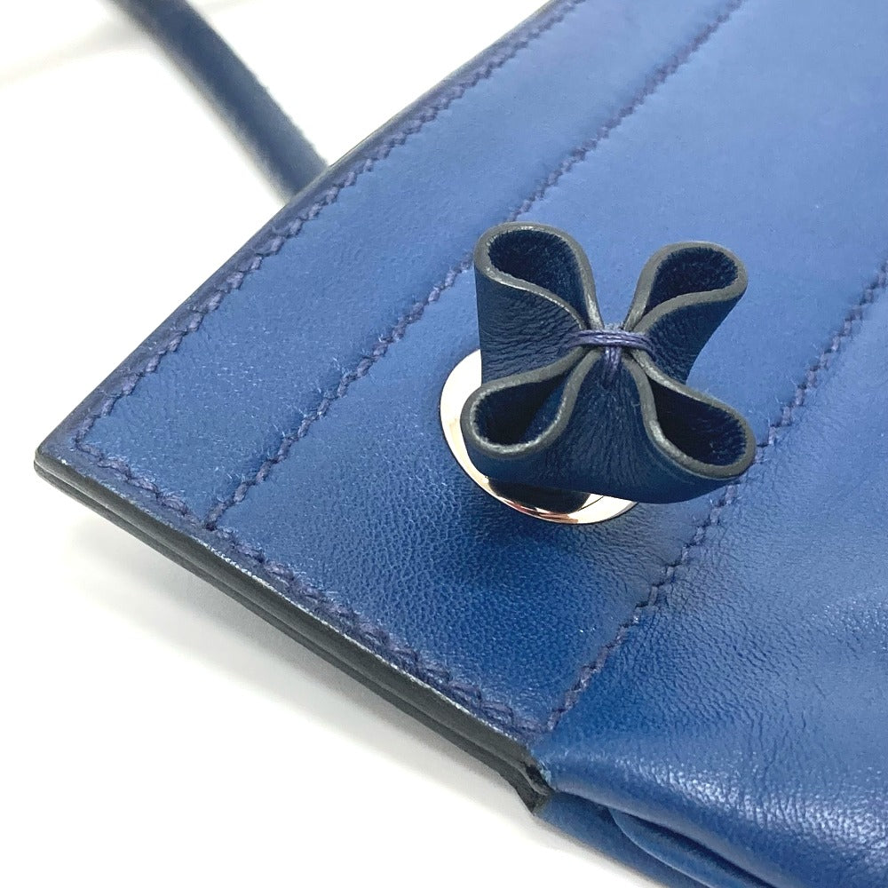HERMES レザー アリーヌ ミニ  カバン ポシェット ショルダーバッグ スイフト レディース ブルードマルト ブルー - brandshop-reference
