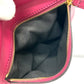 FENDI 8BN251 Pecan Boston Bag/Handbag in Leather/Canvas, Brown and Purple