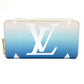 LOUIS VUITTON M80360 Monogram Giant By the Pool Zippy Wallet Long Wallet in Monogram Canvas, Women's, Blue