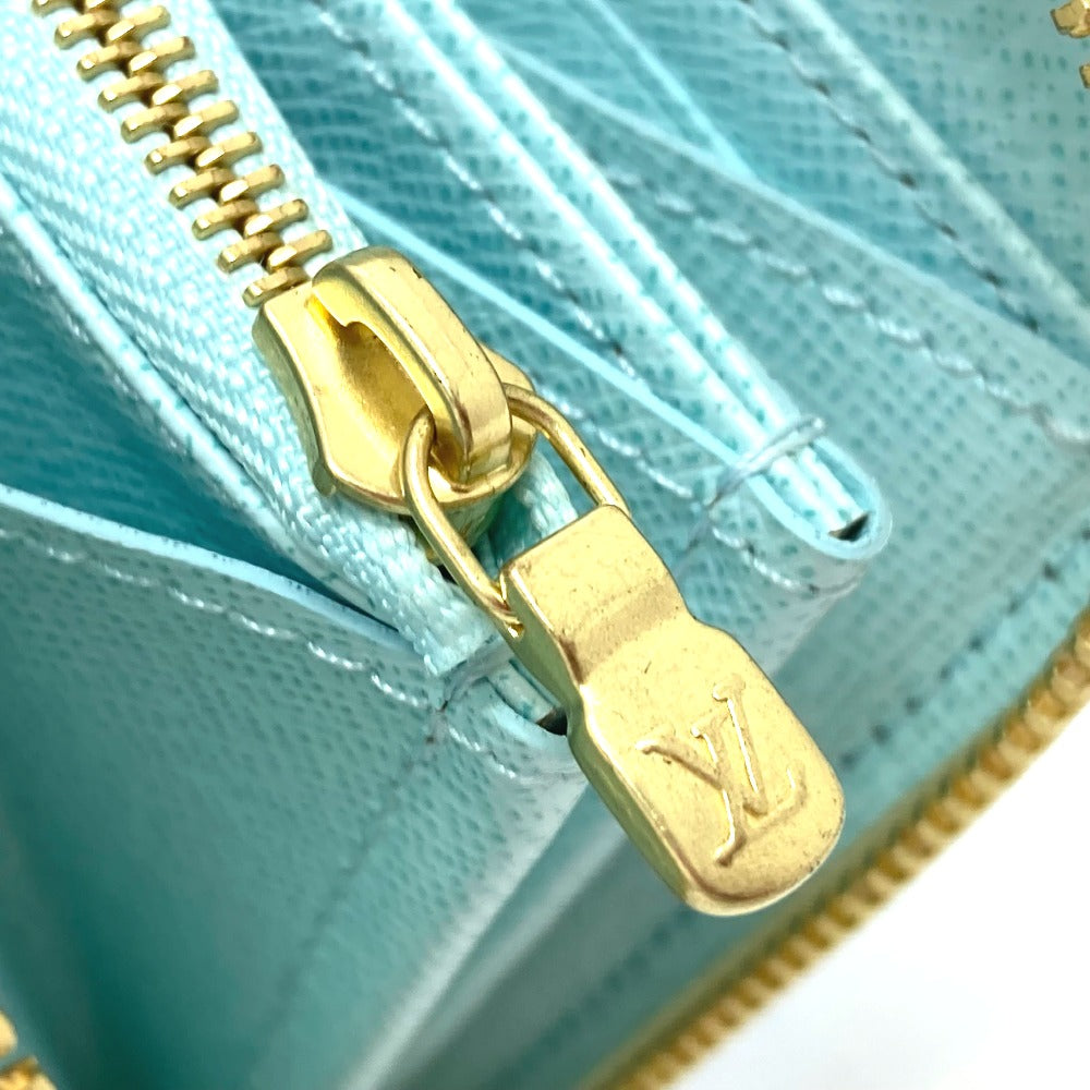 LOUIS VUITTON M80360 Monogram Giant By the Pool Zippy Wallet Long Wallet in Monogram Canvas, Women's, Blue