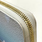 LOUIS VUITTON M80360 Monogram Giant By the Pool Zippy Wallet Long Wallet in Monogram Canvas, Women's, Blue