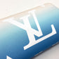 LOUIS VUITTON M80360 Monogram Giant By the Pool Zippy Wallet Long Wallet in Monogram Canvas, Women's, Blue