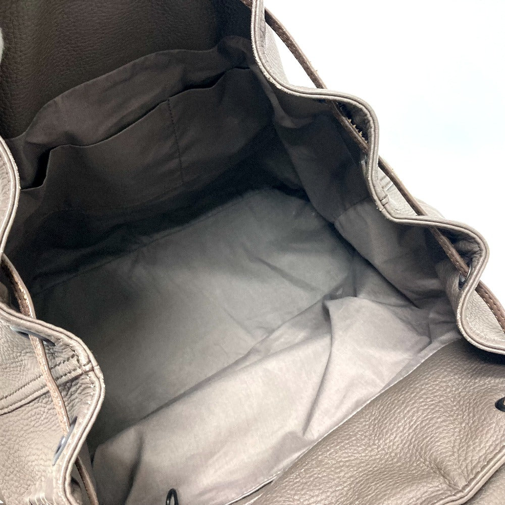BOTTEGA VENETA B05902330W イントレチャート チェルボ バックパック リュックサック レザー メンズ ブラウン系