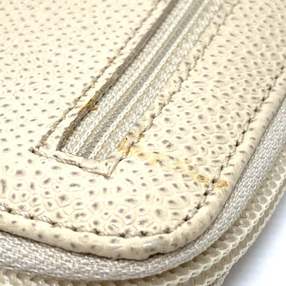 CHANEL A13228 CC ココマーク ラウンドファスナー ロングウォレット 長財布 キャビアスキン レディース ベージュ系 - brandshop-reference