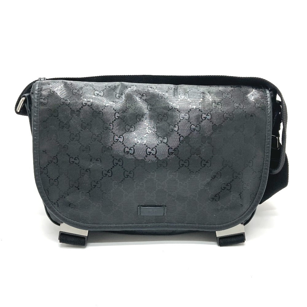 GUCCI 201732 GGインプリメ カバン ワンショルダーバッグ メッセンジャーバッグ ショルダーバッグ GGインプリメ メンズ ブラック