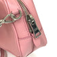 PRADA 1NF674 ロゴ ショルダーポーチ カバン セカンドバッグ ショルダーバッグ サフィアーノレザー レディース PETALO 1 ピンク