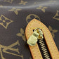 LOUIS VUITTON M41445 Monogram Alma Voyage GM Handbag/Boston Bag in Monogram Canvas, Brown, Women's