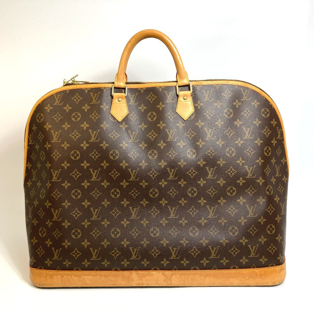 LOUIS VUITTON M41445 Monogram Alma Voyage GM Handbag/Boston Bag in Monogram Canvas, Brown, Women's