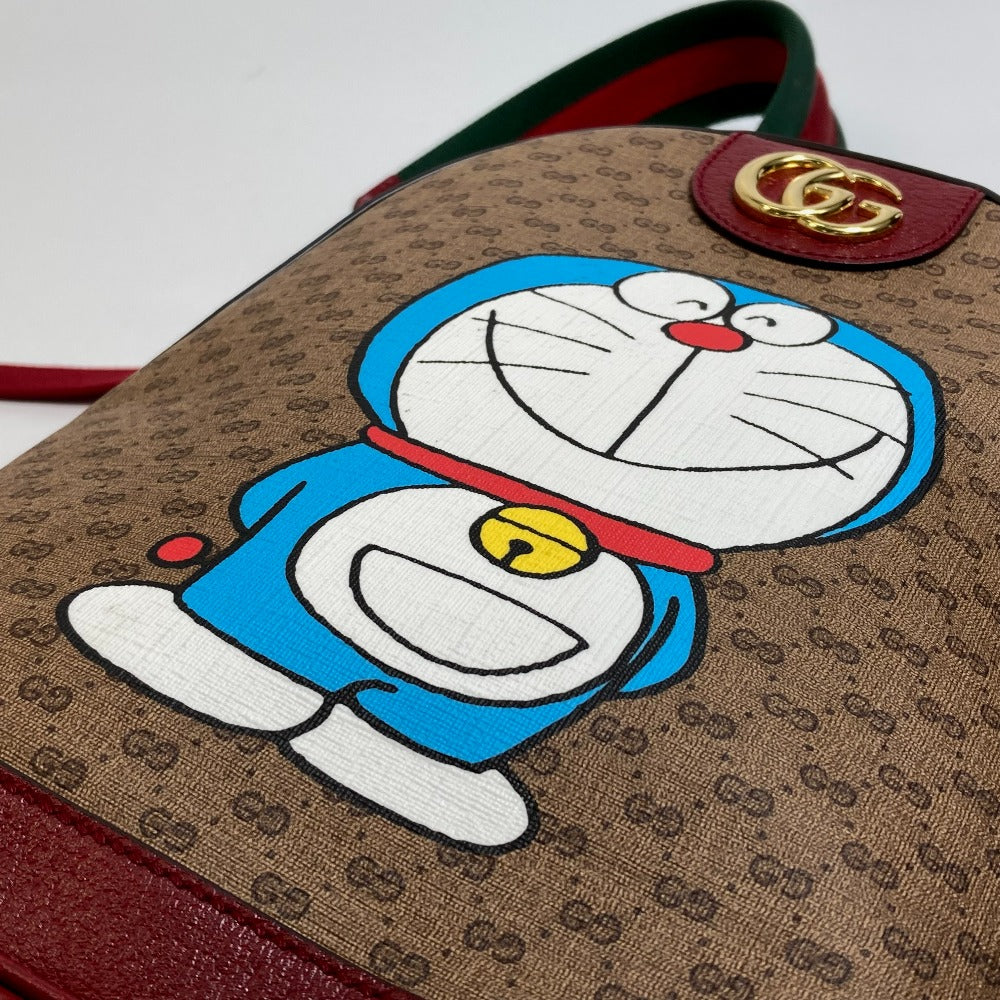 GUCCI 647816 GG Supreme Doraemon x GUCCI Small Backpack Bag