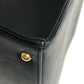 GIVENCHY Vintage Shoulder Bag, 2-Way Handbag, Leather, Unisex, Black