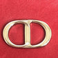 Christian Dior CD金具 ミニポシェット カバン 斜め掛け ショルダーバッグ レザー レディース レッド