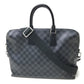 LOUIS VUITTON N48224 Damier Graphite Porte-Document-Jour 2-Way Business Bag in Damier Graphite Canvas, Men's, Black