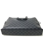 LOUIS VUITTON N48224 Damier Graphite Porte-Document-Jour 2-Way Business Bag in Damier Graphite Canvas, Men's, Black