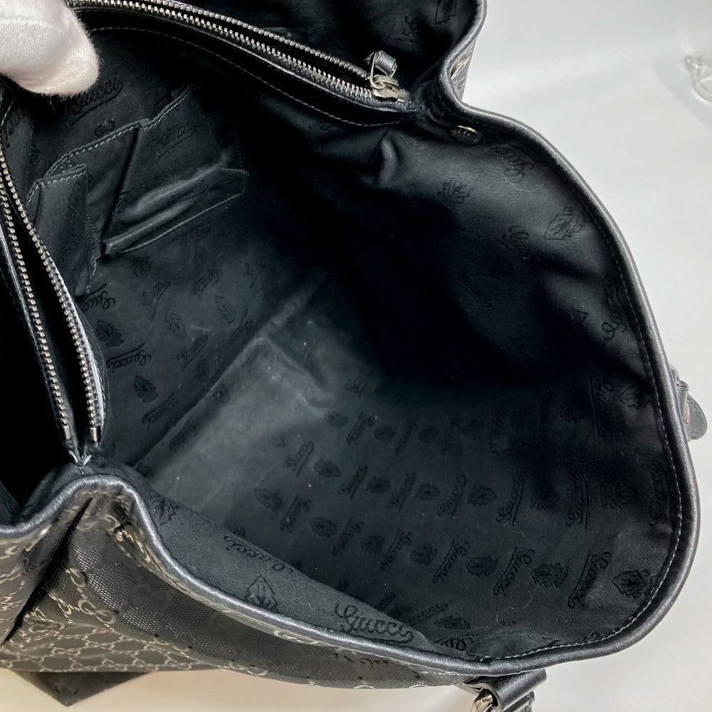GUCCI 223668 GGインプリメ 総柄 ロゴ カバン ハンドバッグ トートバッグ GGインプリメ メンズ ブラック
