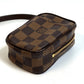 LOUIS VUITTON N61738 ダミエ エテュイ オカピ カバン ポーチ ショルダーバッグ ダミエキャンバス レディース エベヌ ブラウン