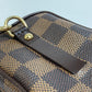 LOUIS VUITTON N61738 ダミエ エテュイ オカピ カバン ポーチ ショルダーバッグ ダミエキャンバス レディース エベヌ ブラウン