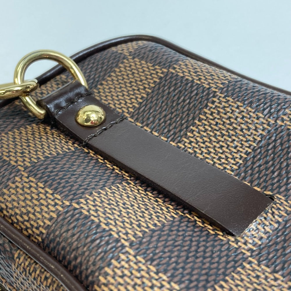 LOUIS VUITTON N61738 ダミエ エテュイ オカピ カバン ポーチ ショルダーバッグ ダミエキャンバス レディース エベヌ ブラウン