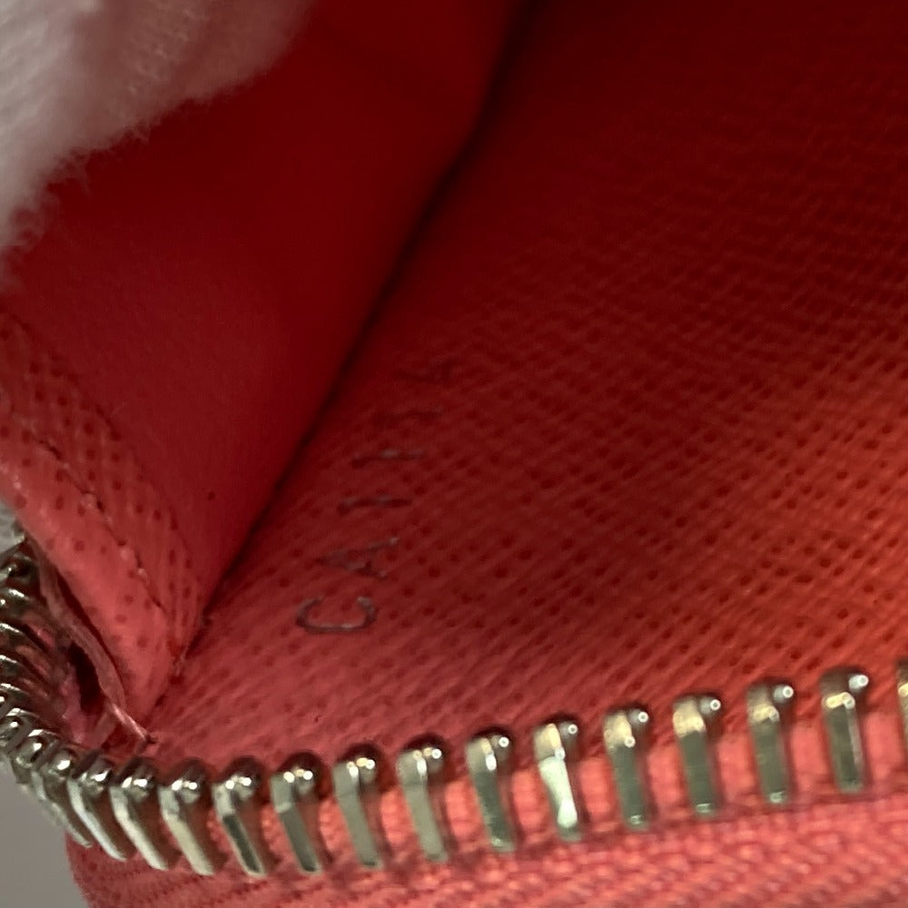 LOUIS VUITTON M60663 Epi Zippy Wallet, Round Zipper Wallet, Long Wallet, Epi Leather, Women's, Corail, Pink