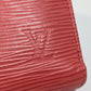LOUIS VUITTON M60663 Epi Zippy Wallet, Round Zipper Wallet, Long Wallet, Epi Leather, Women's, Corail, Pink