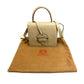 LOEWE Barcelona Bag, 2-Way Shoulder/Handbag, Leather, Women's, Beige