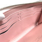 LOUIS VUITTON M80490 Monogram Mahina Gradient Zippy Wallet, Round Zipper Long Wallet, Monogram Mahina Leather, Women's, Pink and White