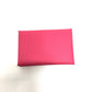 HERMES Calvi Bifold Card Case, Coin Case, Small Card Case, Epsom Leather, Women's, Rose Tyrien (Approximately Pink)