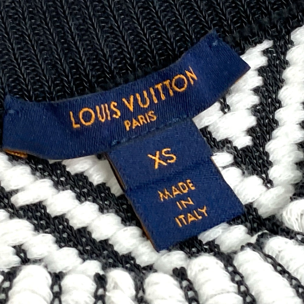 LOUIS VUITTON 1A3XJH シェブロンステッチ ジャカード プルオーバー トップス ニット コットン レディース - brandshop-reference