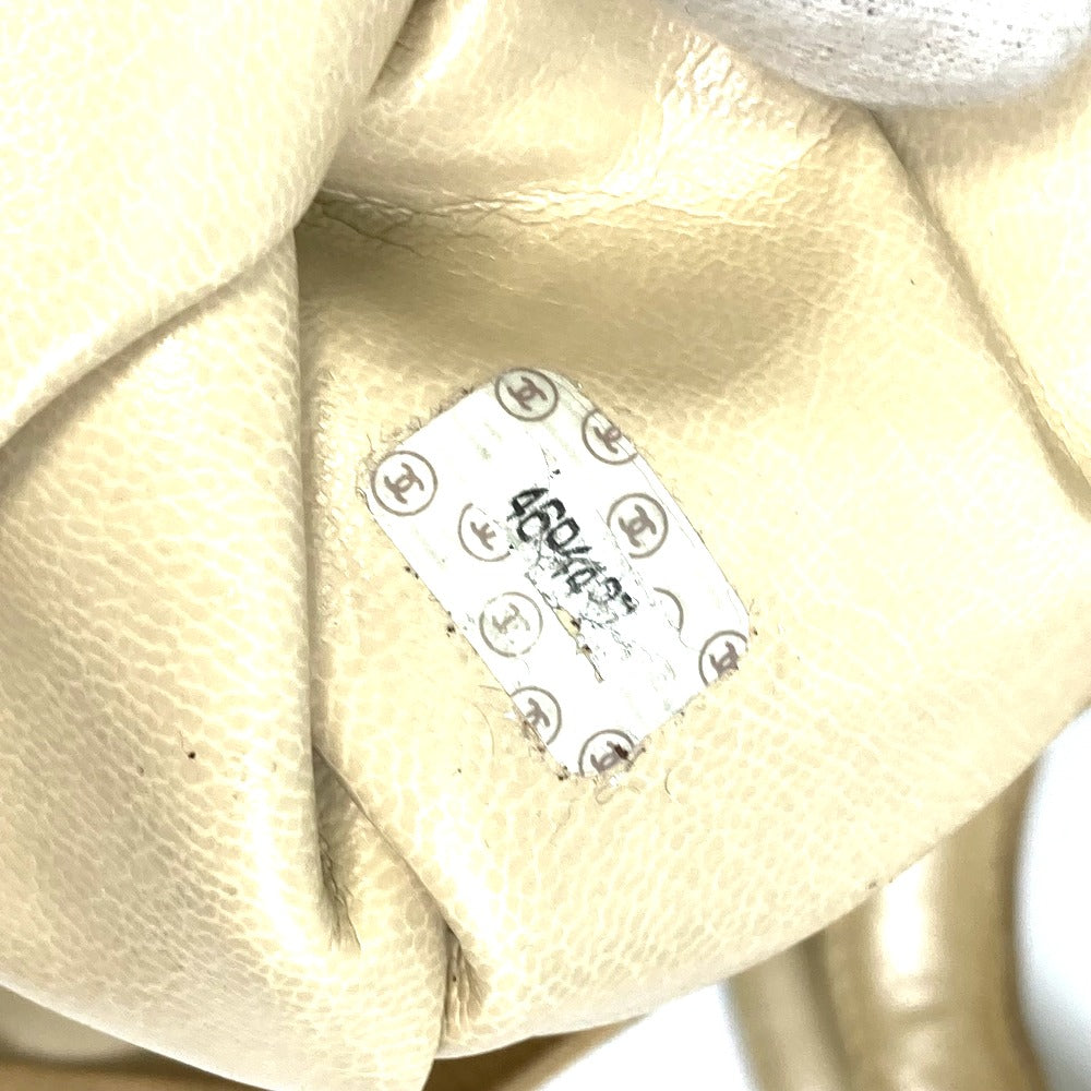 CHANEL CC ココマーク 籠 カゴ バッグ カバン インナーポーチ ハンドバッグ ストロー/レザー レディース ベージュ - brandshop-reference