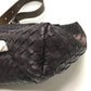 BOTTEGA VENETA 161314 Intrecciato Leather Messenger Bag, Shoulder/Crossbody Bag, Men's, Brown