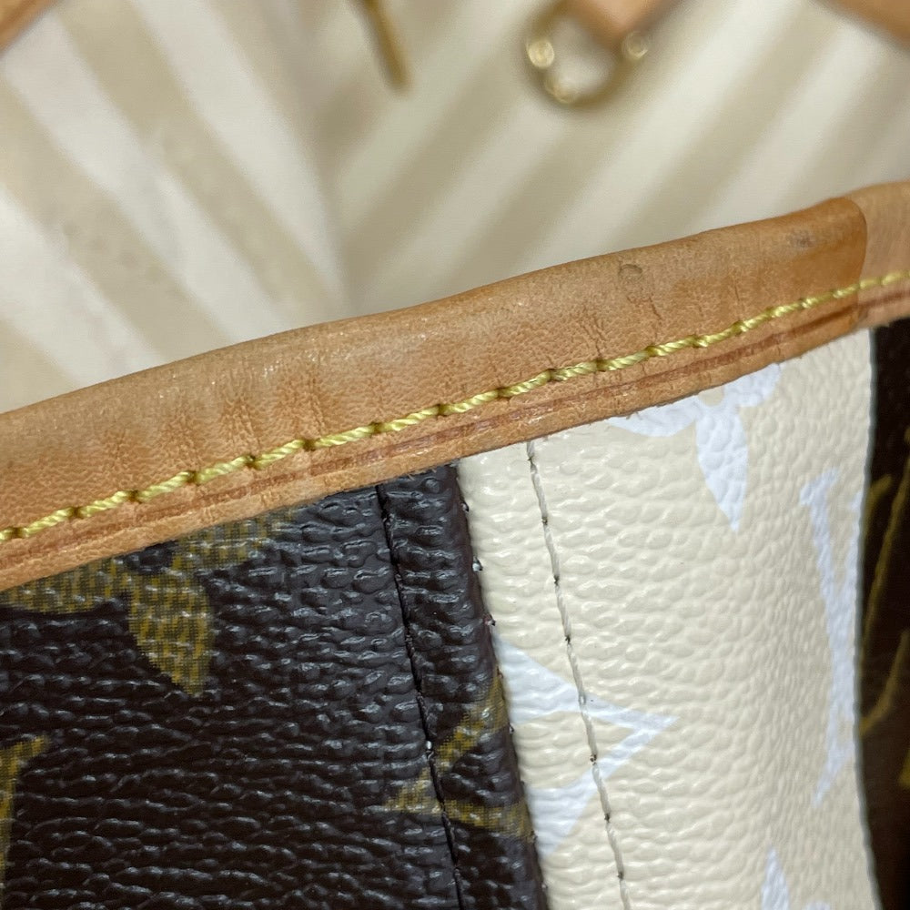 LOUIS VUITTON M40560 Monogram Rayeur Neverfull MM Tote Bag in Monogram Canvas, Women's, Brown/Beige