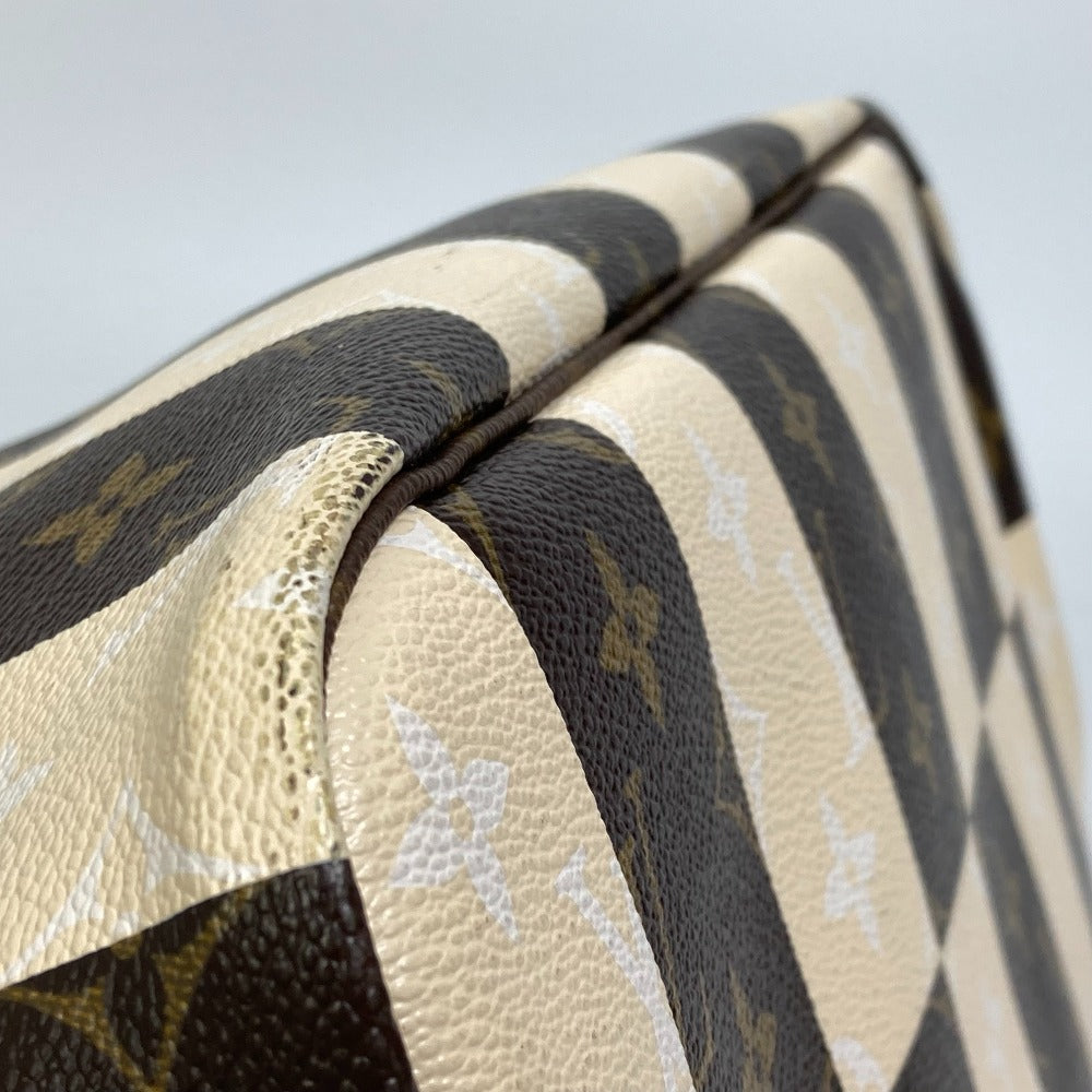 LOUIS VUITTON M40560 Monogram Rayeur Neverfull MM Tote Bag in Monogram Canvas, Women's, Brown/Beige