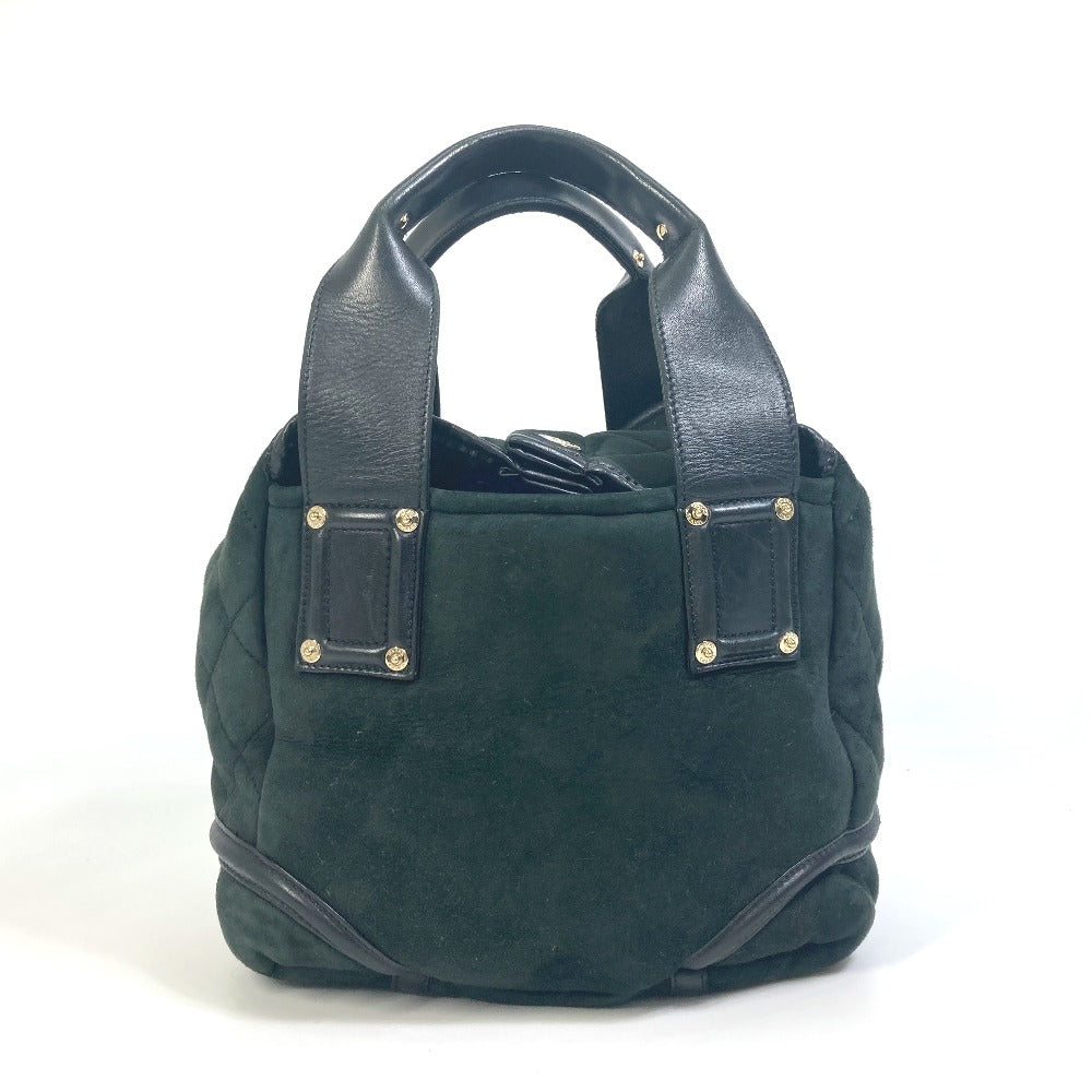 CHANEL CC ココマーク コココクーン スモール  カバン ハンドバッグ トートバッグ ムートン レディース ブラック - brandshop-reference