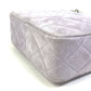 CHANEL CC Coco Mark Mini Matelasse Crossbody Chain Shoulder Bag Suede Women's Purple