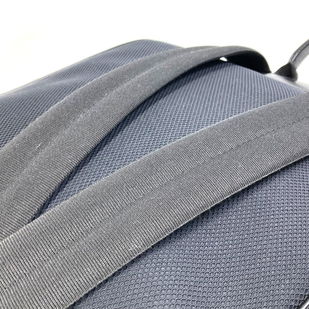 DIOR HOMME 1MOBA062 BEE MOTION Backpack in Canvas/Leather, Black