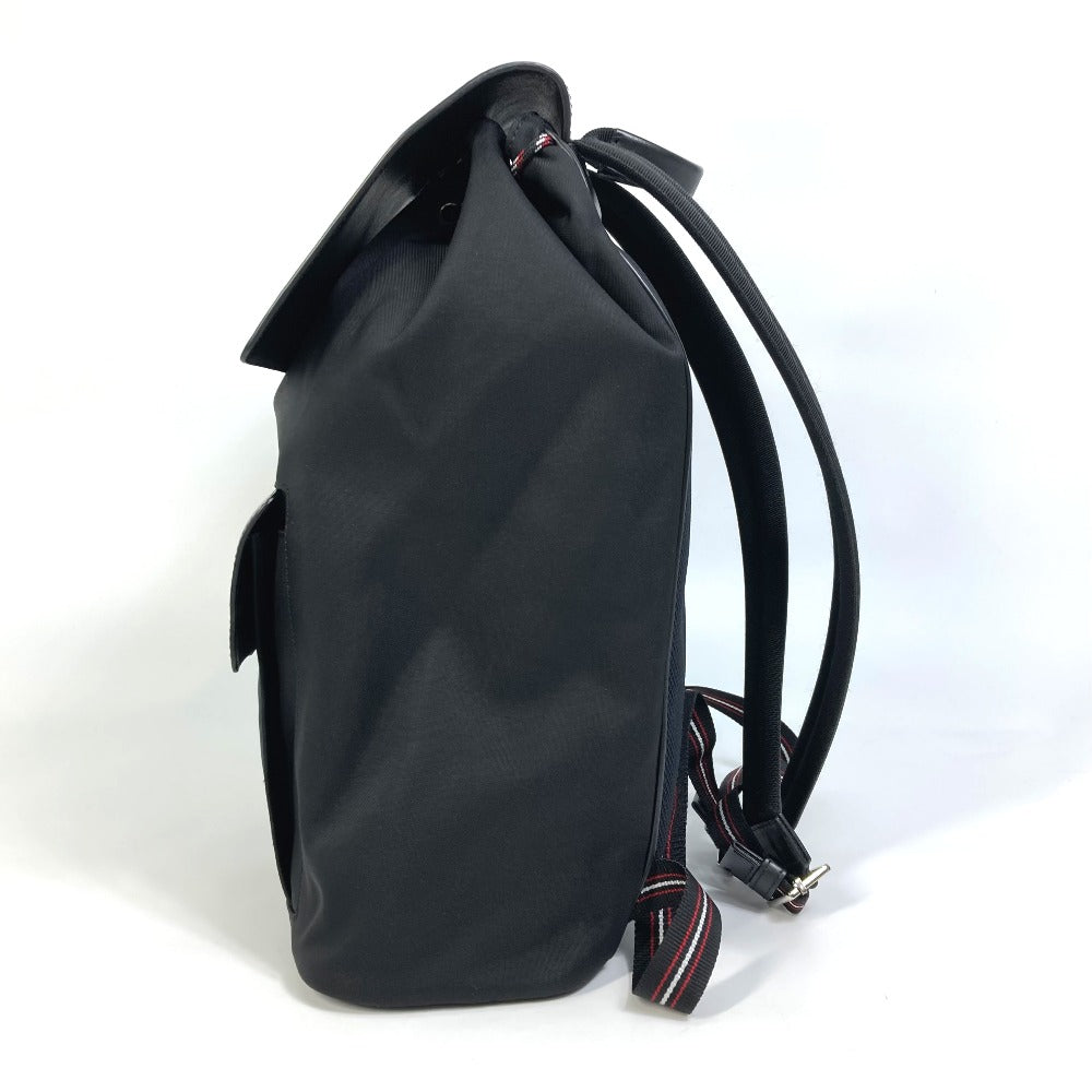 DIOR HOMME 1MOBA062 BEE MOTION Backpack in Canvas/Leather, Black