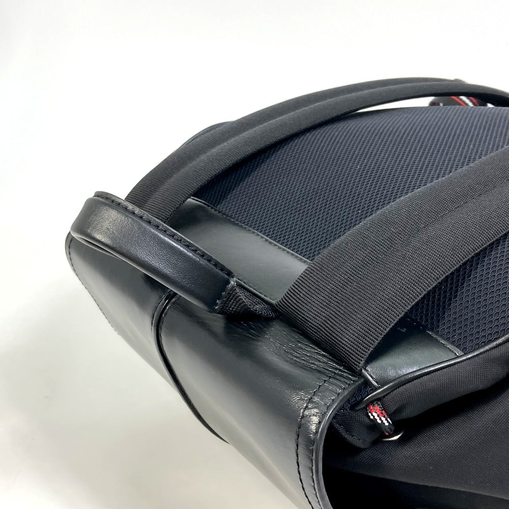 DIOR HOMME 1MOBA062 BEE MOTION Backpack in Canvas/Leather, Black