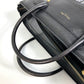 Christian Dior DIORANGELS Shoulder Bag, Logo Studded Tote Bag, Leather, Unisex, Black