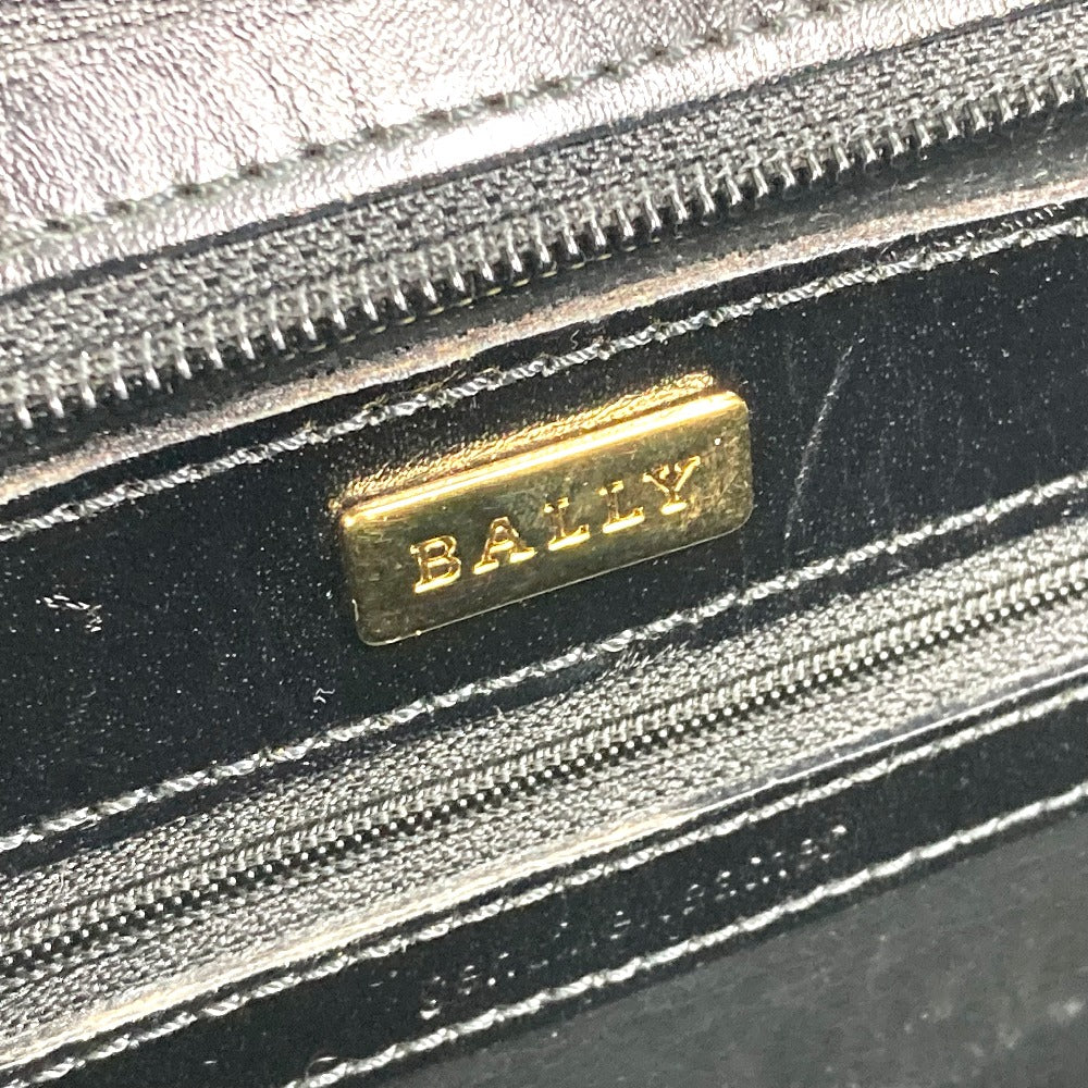 BALLY カバン ハンドバッグ トートバッグ レザー ユニセックス ブラック