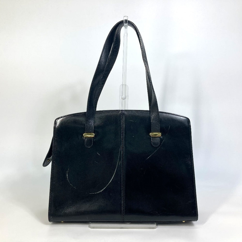 BALLY カバン ハンドバッグ トートバッグ レザー ユニセックス ブラック