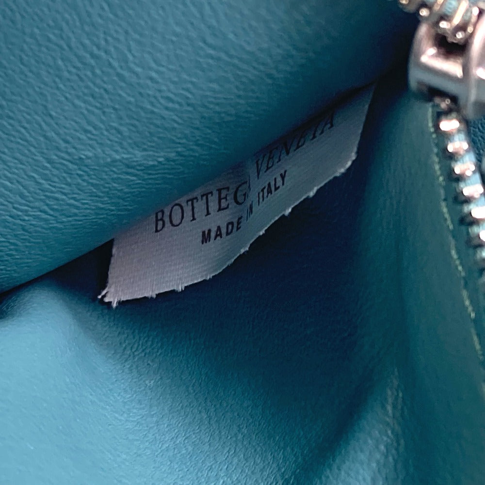 BOTTEGA VENETA 629557 2つ折り長財布 コンチネンタルウォレット 長財布 レザー レディース ブルー