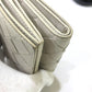 BOTTEGA VENETA イントレチャート コンパクトウォレット タイニー 3つ折り財布 レザー レディース ホワイト