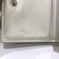 BOTTEGA VENETA イントレチャート コンパクトウォレット タイニー 3つ折り財布 レザー レディース ホワイト