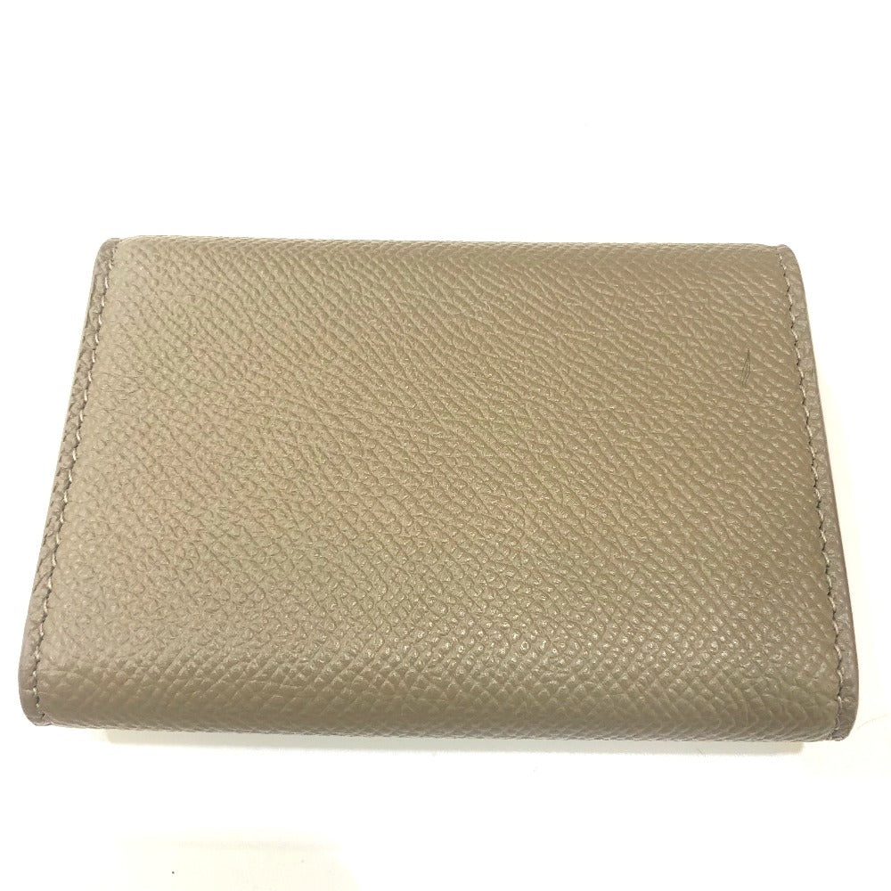BALENCIAGA 581099 ヴィル アコーディオン ウォレット 小物 カードケース レザー レディース ブラウン系