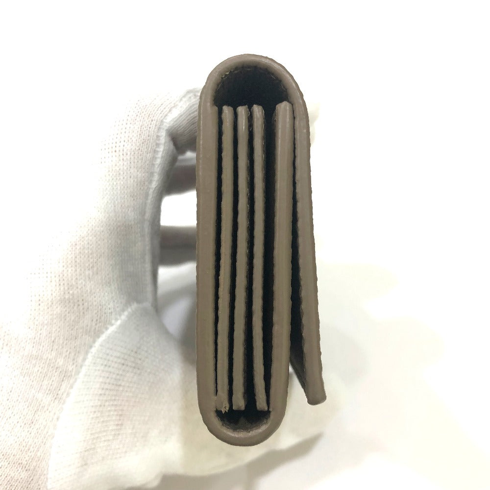 BALENCIAGA 581099 ヴィル アコーディオン ウォレット 小物 カードケース レザー レディース ブラウン系