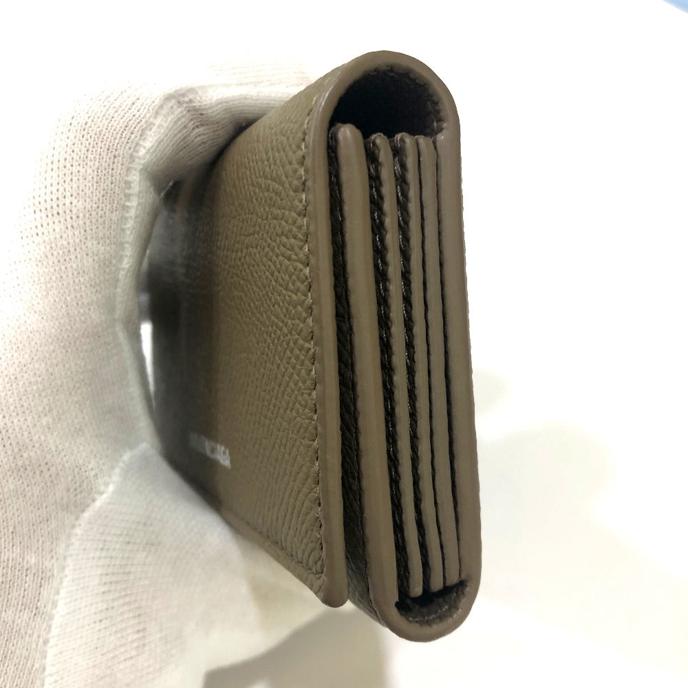 BALENCIAGA 581099 ヴィル アコーディオン ウォレット 小物 カードケース レザー レディース ブラウン系