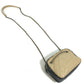 CHANEL CC Coco Mark Ballerine Chain Shoulder Bag in Calf Leather, Beige and Black