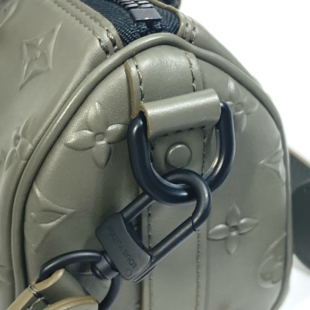 LOUIS VUITTON M57961 モノグラム シール キーポルXS カバン 2WAY ショルダーバッグ 斜め掛け 肩掛け ハンドバッグ レザー メンズ カーキ - brandshop-reference