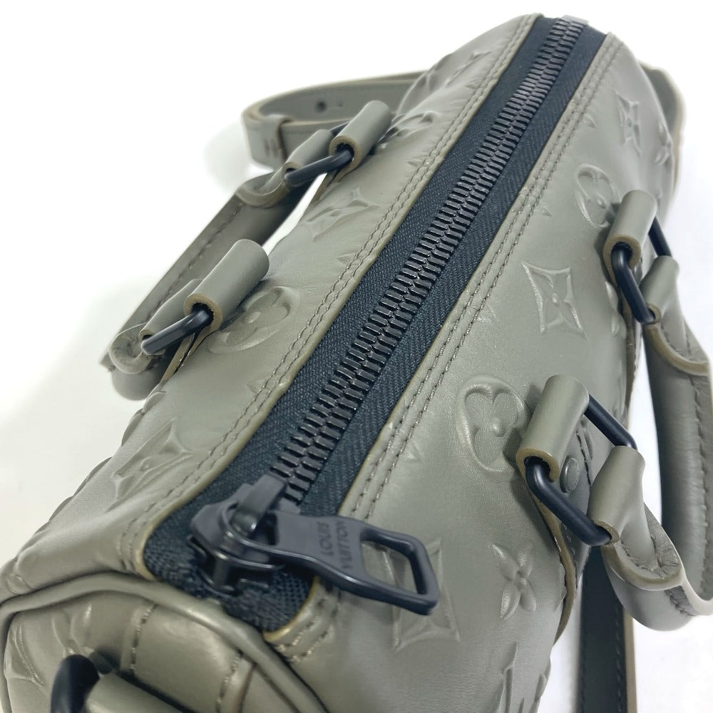 LOUIS VUITTON M57961 モノグラム シール キーポルXS カバン 2WAY ショルダーバッグ 斜め掛け 肩掛け ハンドバッグ レザー メンズ カーキ - brandshop-reference