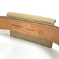 BURBERRY 8012136 ENVELOPE Pants Belt, Leather, Women's, Latte Beige