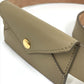 BURBERRY 8012136 ENVELOPE Pants Belt, Leather, Women's, Latte Beige